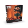 Churrasqueira a carvão com rodas e grelha redonda Ø 48cm ajustável Kivra Modelo
