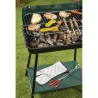 Churrasqueira a carvão com grelha ajustável 58x38xh82cm Grilza Oferta