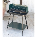 Churrasqueira a carvão com grelha ajustável 58x38xh82cm Grilza Venda