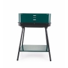 Churrasqueira a carvão com grelha ajustável 58x38xh82cm Grilza Saldos