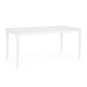 Mesa de exterior moderna 160x90cm em alumínio Bizzotto Nebula Catálogo