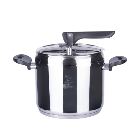 Panela de pressão 7L em aço inox para indução Vasko Promoção