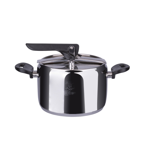 Panela de pressão 5L em aço inoxidável para fogão de indução Nabo Promoção