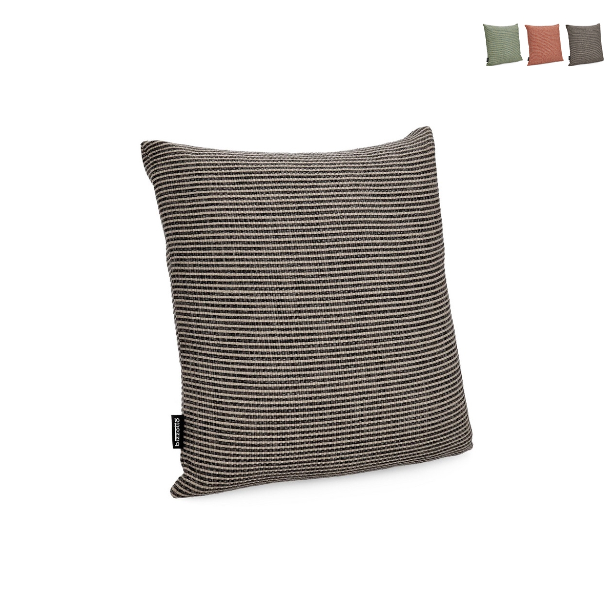 Almofada quadrada para exterior repelente de água 45x45cm melange Merve Oferta