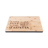Tábua de cozinha em madeira 39x28cm Si scrive pane, si legge scarpetta Oferta
