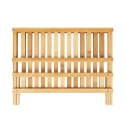 Escorredor de pratos e copos dobrável em bambu 45x28x25 cm Ravi Saldos