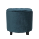 Pufe Contenitore Redondo Multiuso Vintage Kursa Compra