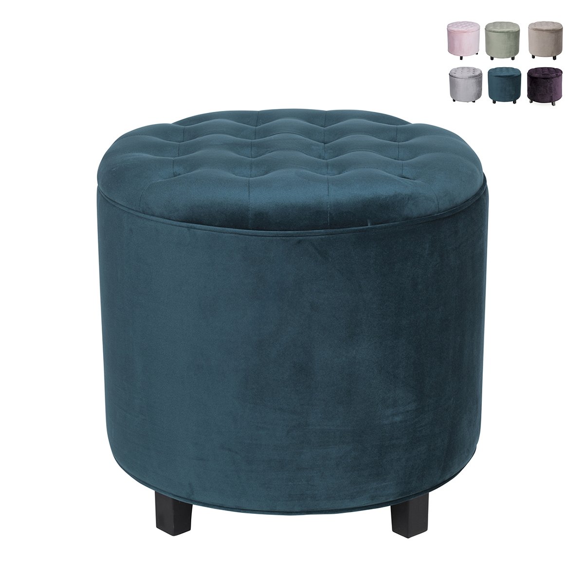Pufe Contenitore Redondo Multiuso Vintage Kursa Promoção Pufe Contenitore Redondo Multiuso Vintage Kursa Promoção