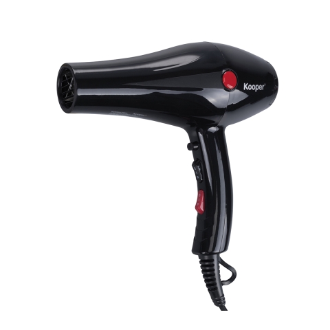 Secador de Cabelo 2000 W com Bocal Concentrador e Difusor Preto Ulma Promoção