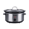 Panela elétrica slow cooker em aço inox 3,5 L 200W Valentina Promoção