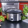 Panela elétrica slow cooker em aço inox 3,5 L 200W Valentina Venda