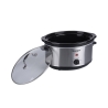 Panela elétrica slow cooker em aço inox 3,5 L 200W Valentina Escolha