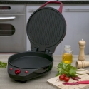 Forno elétrico para pizza e grelhador com dupla placa antiaderente 1200W Mamy Oferta