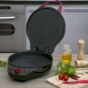 Forno elétrico para pizza e grelhador com dupla placa antiaderente 1200W Mamy Oferta