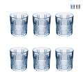 Conjunto de 6 copos para água 340 ml em vidro decorado Dublin Promoção