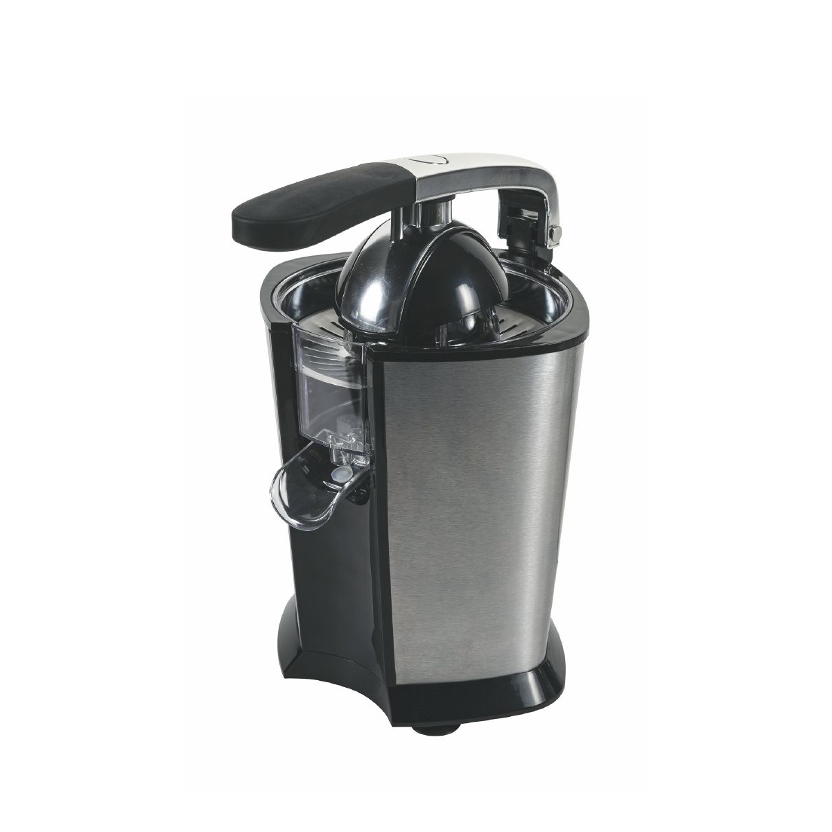 Espremedor de Citrinos Elétrico com Alavanca Filtro Inox Bico 160W Juicy Promoção Espremedor de Citrinos Elétrico com Alavanca Filtro Inox Bico 160W Juicy Promoção