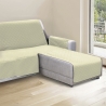 Capa para sofá 3 lugares com chaise longue reversível 240x305 cm Lupra Escolha
