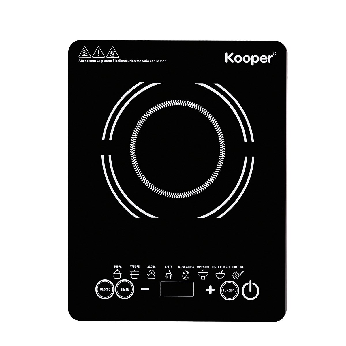Placa de indução portátil 8 programas ecrã tátil 1500W Tandu Promoção Placa de indução portátil 8 programas ecrã tátil 1500W Tandu Promoção