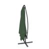 Guarda-sol de jardim 3x3m com braço lateral Kios Saldos