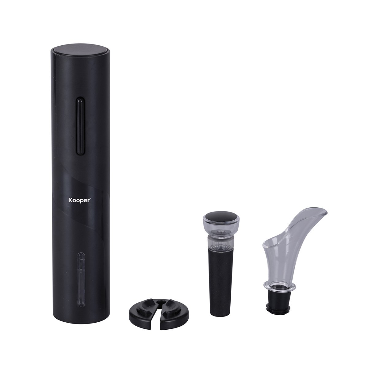 Saca-rolhas Elétrico para Vinho com Conjunto de 4 Acessórios Akura Promoção Saca-rolhas Elétrico para Vinho com Conjunto de 4 Acessórios Akura Promoção