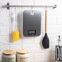 Balança de cozinha digital 5 kg superfície em aço inoxidável Varza Venda