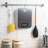 Balança de cozinha digital 5 kg superfície em aço inoxidável Varza Venda