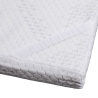 Topper de colchão individual em memory foam 80x190cm removível Mavka Promoção