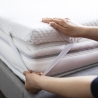 Topper de colchão individual em memory foam 80x190cm removível Mavka Venda
