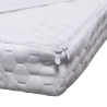 Topper de colchão individual em memory foam 80x190cm removível Mavka Oferta