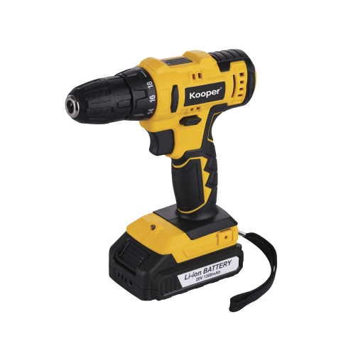 Parafusadeira/Furadeira a Bateria 20V com Mala e Acessórios Morin Promoção