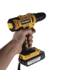 Parafusadeira/Furadeira a Bateria 20V com Mala e Acessórios Morin Estoque