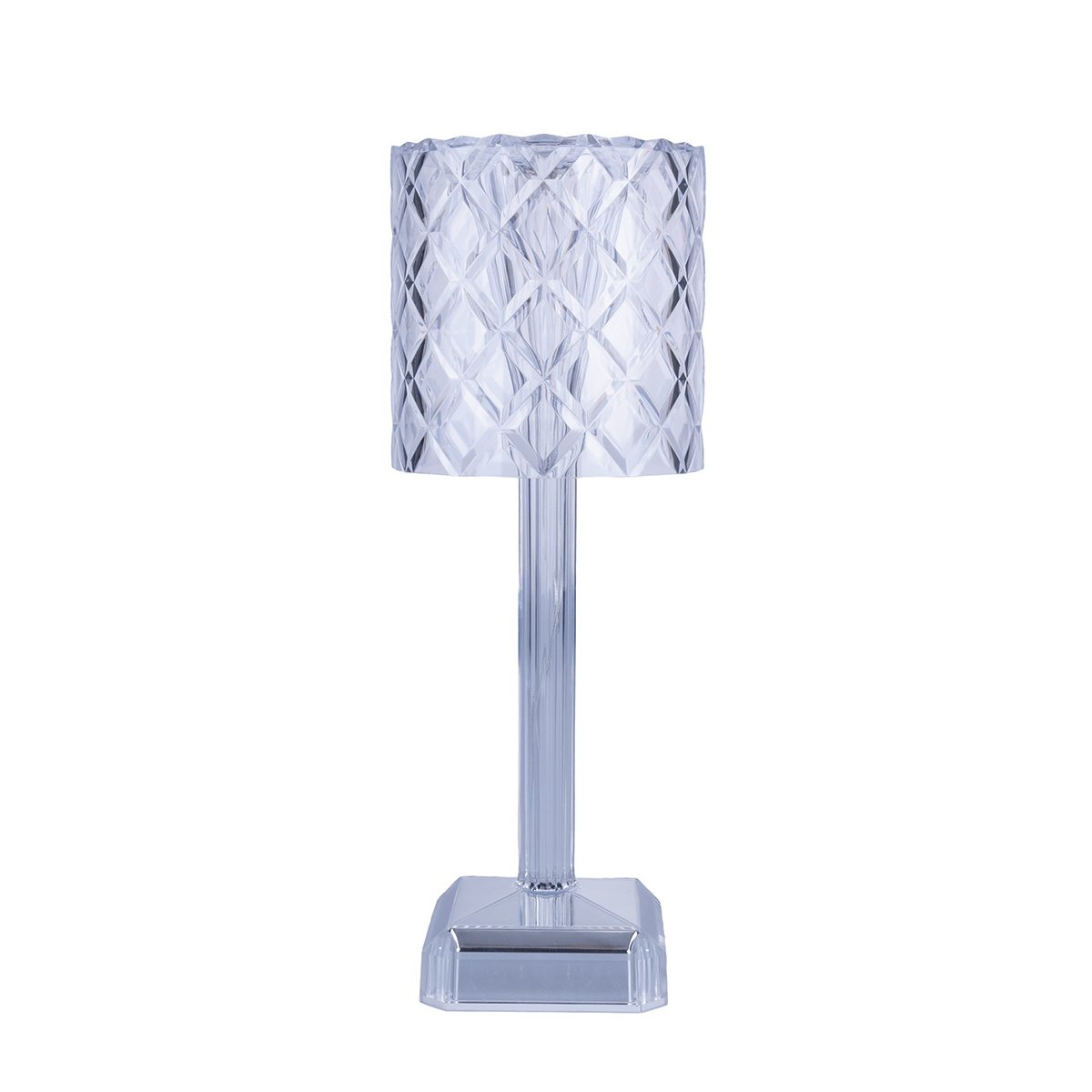 Candeeiro de mesa tátil recarregável 3 intensidades ajustáveis Diamond Palace Promoção Candeeiro de mesa tátil recarregável 3 intensidades ajustáveis Diamond Palace Promoção