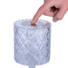 Candeeiro de mesa tátil recarregável 3 intensidades ajustáveis Diamond Palace Saldos