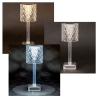 Candeeiro de mesa tátil recarregável 3 intensidades ajustáveis Diamond Palace Escolha