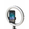 Lâmpada Ring Light para Selfie LED com Suporte para Smartphone Fira Características