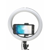 Lâmpada Ring Light para Selfie LED com Suporte para Smartphone Fira Medidas