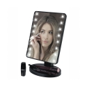 Espelho de maquilhagem de mesa com luzes LED reguláveis Hollywood Oferta