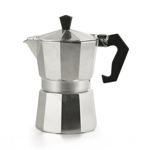 Cafeteira Moka Clássica 1 Chávena de Alumínio Morning para Café Espresso Promoção