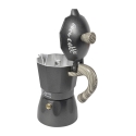 Cafeteira Moka 6 Chávenas com Cabo Imitação Madeira Buon Caffè Oferta