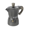Cafeteira Moka 3 Chávenas em Alumínio com Cabo Efeito Madeira Buon Caffè Promoção