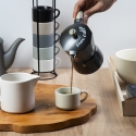 Cafeteira Moka 3 Chávenas em Alumínio com Cabo Efeito Madeira Buon Caffè Venda