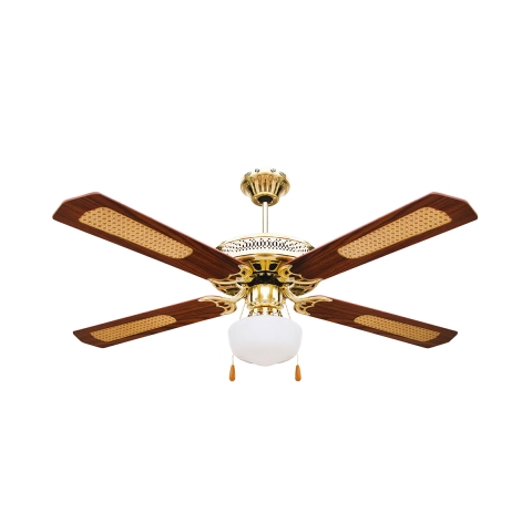 Ventoinha de tecto 4 pás com luz e função reversível 70W Windy Promoção