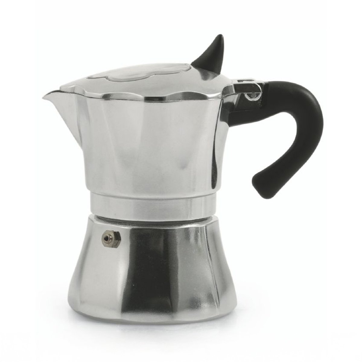 Cafeteira em alumínio moka para café espresso 3 chávenas Gaia Promoção Cafeteira em alumínio moka para café espresso 3 chávenas Gaia Promoção