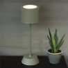 Candeeiro de mesa tátil recarregável com luz regulável Aladina Preço