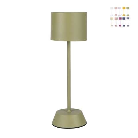 Candeeiro de mesa tátil recarregável com luz regulável Aladina Promoção