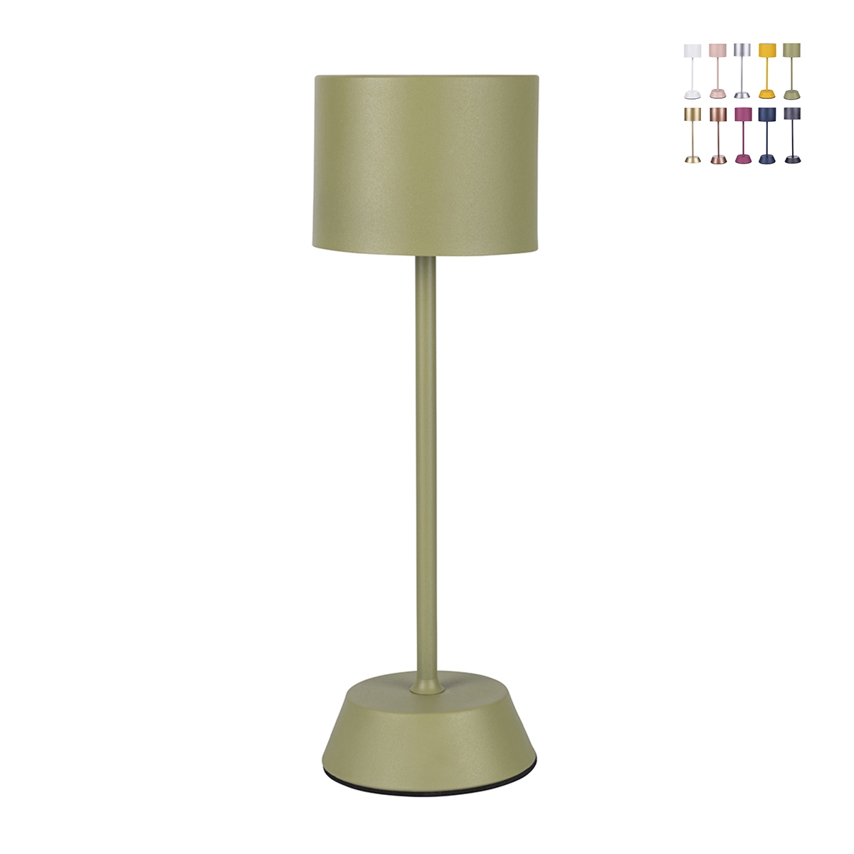 Candeeiro de mesa tátil recarregável com luz regulável Aladina Promoção