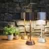 Candeeiro de mesa tátil recarregável com luz regulável Aladina 