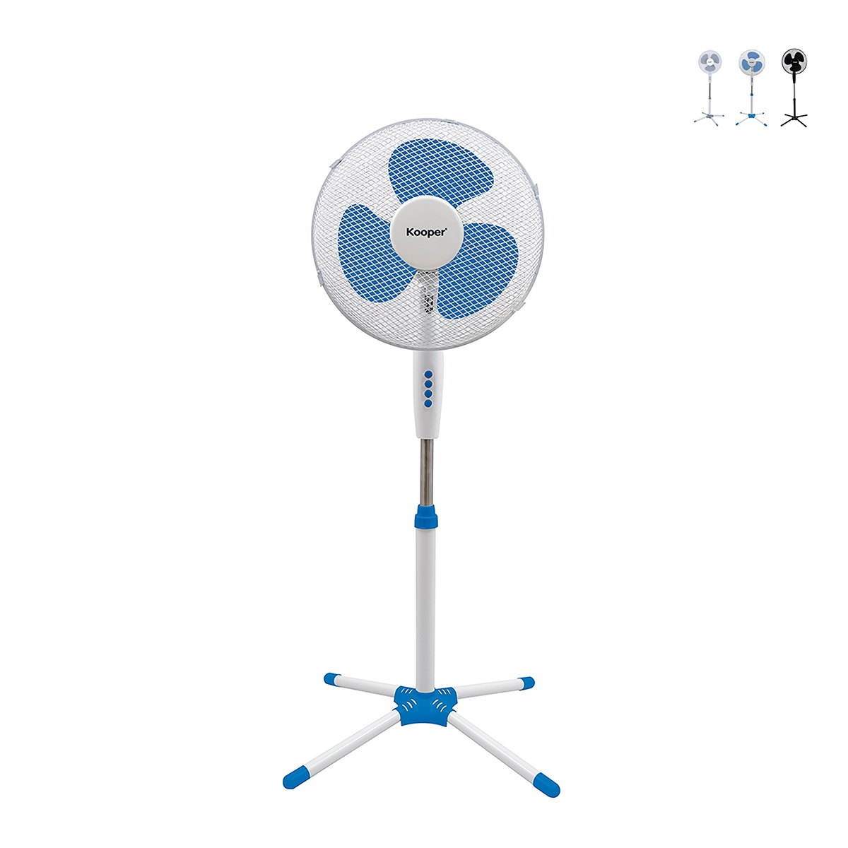 Ventoinha de pé, base em cruz 3 velocidades 45 W 133cm ArticFresh Modelo