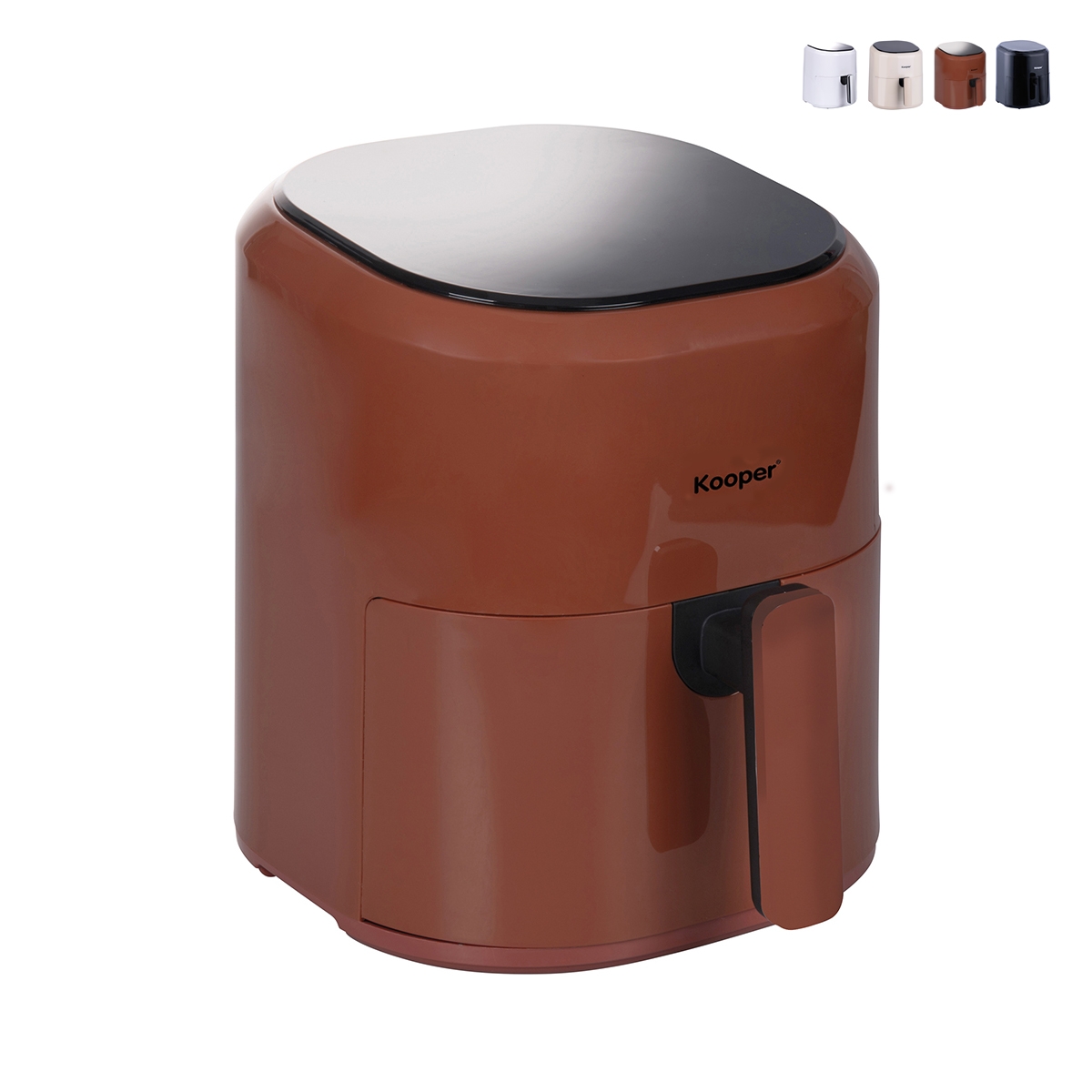 Fritadeira de ar 5L 10 programas ecrã tátil 1200 W Leba Fritadeira de ar 5L 10 programas ecrã tátil 1200 W Leba