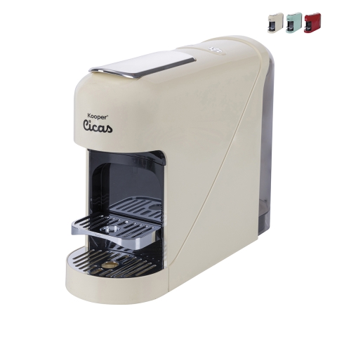 Máquina de Café Espresso para Cápsulas 20 Bar 1400W Cicas Promoção